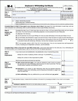 Форма W-4: Визначення сертифіката про утримання працівника