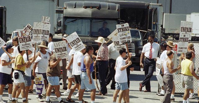 Sciopero dei lavoratori UPS del 1997