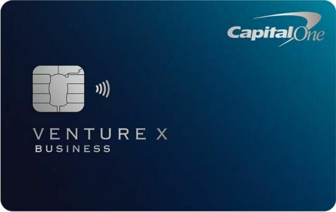 Capital One Venture X visitkort
